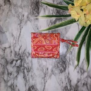 Vera Bradley pink floral wallet!